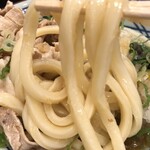 丸亀製麺 - 鬼おろし豚しゃぶぶっかけの冷たいうどん