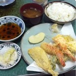 谷椿 - 〈2013/09ランチ〉天ぷら定食(500円)