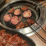 焼肉 幸家 - ねぎタン　　ねぎは別皿