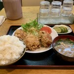 Ramen Yume Noya - ︎⭐︎  鶏もも肉唐揚げ定食　税込 ９００ 円
                      ⭐︎  ごはん大盛り　 ＋ 税込 １００ 円