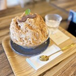 カフェ モクシャチャイ - マサラチャイかき氷