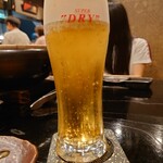 Sumibiyakiniku Nagao - 生ビール