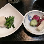 玉河 三鷹店 - 里芋の煮物すごく美味しかった♡お漬物♪