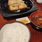 Kunihachi Shokudou - トーフ定食、別角度から！