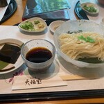 吉野本葛 天極堂 - 冷やし葛うどんセット。