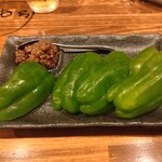 タンと酒 した - 牛タン味噌ピーマン