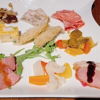 RISTORANTE Orobianco - 前菜盛り合わせ