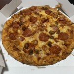 Domino's Pizza - ギガ・ミート　Ｍ　１６９９円