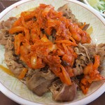 Sukiya - キムチ丼中盛