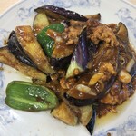 ぎょうざの満洲 - なすのみそ炒め