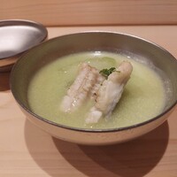 はらまさ - 穴子と枝豆のすりながし