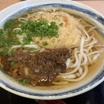 饂飩屋 口位製麺所 - 天ぷら肉うどん￥550 麺大盛￥100接写