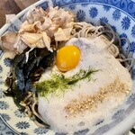 蕎麦手打ち たか橋 - 月見とろろそば(十割)1,200円…アップ