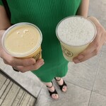 梅田 ミックスジュース - ミックスジュース200円とレモンジュース200円