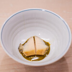 鮨 冨味 - 煮鮑、肝ソース