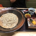 生そば あずま - りゅうきゅう丼セット　二倍盛り