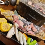 おいちょ - 焼き野菜盛り合わせ¥740