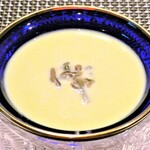 かんざ - 枝豆の冷たいスープ 順菜