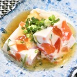 かんざ - トマトの友禅寄せ 旨出汁 わさび