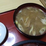 多満利屋 きらく - あら汁