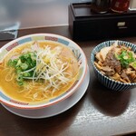 Ramen Yoichi - 昼定食（らーめん＋チャーめし中）
