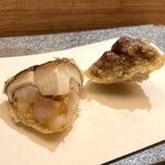 Ten Yokota - 椎茸 海老のたたき