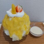 天然氷のかき氷 ひめじ官兵衛堂 - 