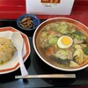 麺飯店 喜楽 - 料理写真:ランチセット¥1000 広東麺+半チャーハンをチョイス