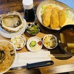 Kaki No Tomo - 牡蠣の朋定食B
