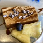 リストランテ プレーゴ - コーヒー味のパンナコッタで、料理の口直し。考えられた、シメの味。