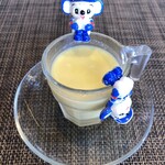 リストランテ プレーゴ - 冷たいコーンスープ。マジうまい。