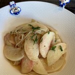 リストランテ プレーゴ - 最高に美味い白桃たっぷり！