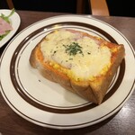星乃珈琲店 - ハムチーズ トースト