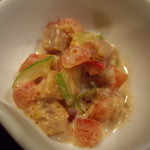 割烹 しらこ - OptioA30：絶品の突出し2品め