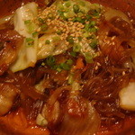 韓の舌 四日市店 - チャプチェ(650円)