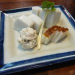 利久庵 - 板わさ