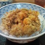 以和世 - かきあげ丼・・・。