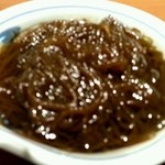 花蓮 - お通し、私はもずく　2013.9