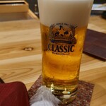 焼鳥と地酒 SAKE酉 - クラシック(生ビール)600円