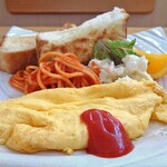 太郎茶屋 鎌倉 - 「モーニングＢセット」のメイン