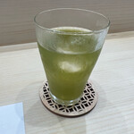鮨 天ぷら 祇園いわい - 冷たい緑茶