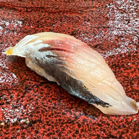 鮨 天ぷら 祇園いわい - 長崎、五島列島の鯵
                    柚子胡椒が合う合う！