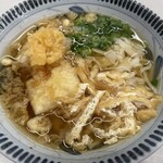 舩本うどん - 鳴門うどん　もち天入り