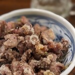 とりビアー - 銀皮唐揚げいいアテです♪