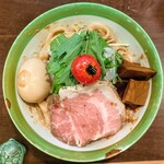 手打麺祭 かめ囲 - 限定カメジローサラダメン