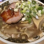 すごい煮干ラーメン凪 - すごい煮干ラーメン大盛り　いったん麺マシ、駒ネギ