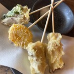 Shunka Shunsai Nobushi - 松花堂弁当の揚げ物