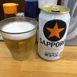 中華そば こてつ - 缶ビール