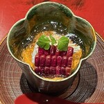 Ootani - 先付　毛蟹と玉蜀黍のムース