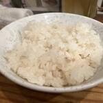 一隆 - 「牛タン焼定食」の麦めし